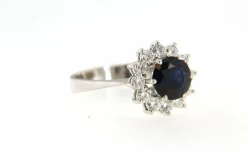 Bague Marguerite Saphir
