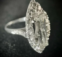 Bague marquise diamant 2 carats