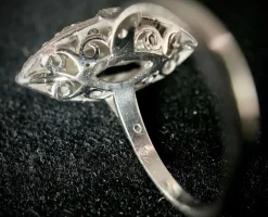 Bague marquise diamant 2 carats