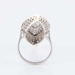 Bague Marquise Diamant navette