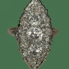 BAGUE MARQUISE DIAMANTS