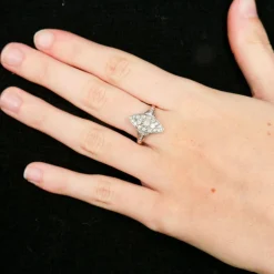 Bague Marquise Diamants