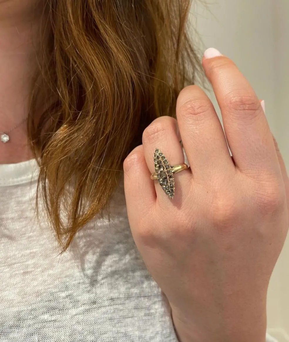 Bague Marquise Diamants