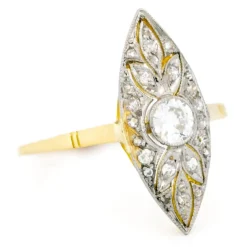 Bague Marquise diamants
