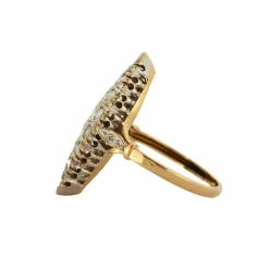 BAGUE MARQUISE DIAMANTS