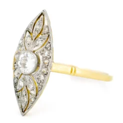 Bague Marquise diamants