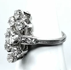 Bague Marquise diamants