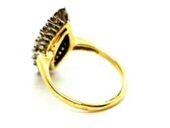 Bague Marquise Or blanc Diamant