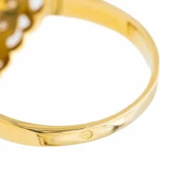 Bague Marquise Or jaune Diamant