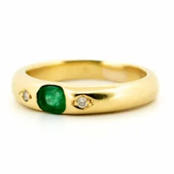 Bague Émeraude Diamant