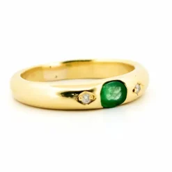 Bague Émeraude Diamant