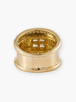 Bague Moderne Or Jaune & Diamants