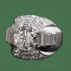 Bague moderniste Art Déco platine et diamants, brillant central d’environ 2 carats.
