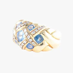 Bague Morabito Or jaune Diamants