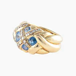 Bague Morabito Or jaune Diamants