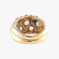 Bague Morabito Or jaune Diamants