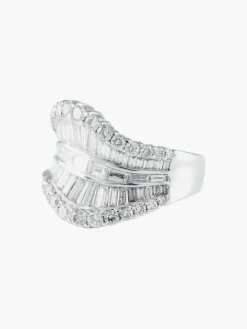 Bague Mouvementée Diamants