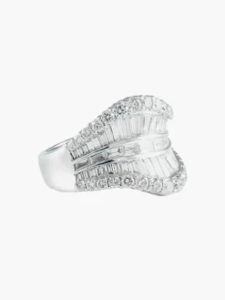 Bague Mouvementée Diamants
