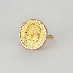 Bague Napoléon or jaune