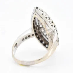 Bague Navette Diamants 4 carats