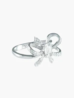 Bague Noeud Diamants