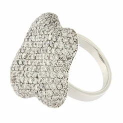 Bague Nuage pavage diamants 5,17 ct