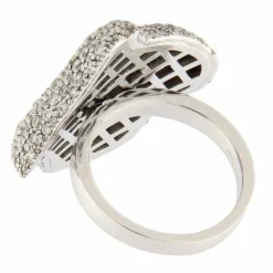 Bague Nuage pavage diamants 5,17 ct