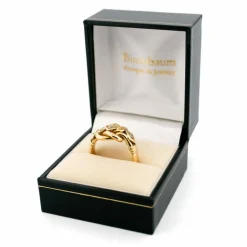 Bague nœud d'amour en diamant
