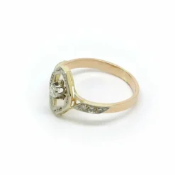 Bague Octogonale Diamants