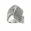 Bague Onde diamants
