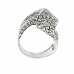 Bague Onde diamants