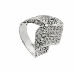 Bague Onde diamants