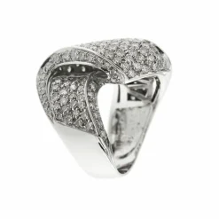 Bague Onde diamants