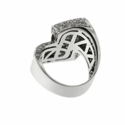 Bague Onde diamants