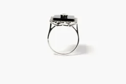 Bague Onyx Diamants
