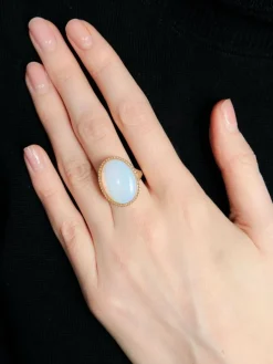 Bague Opale