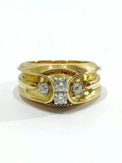 Bague Or & diamants