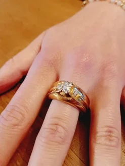 Bague Or & diamants