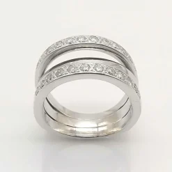 Bague or & diamants