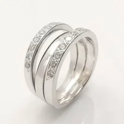 Bague or & diamants