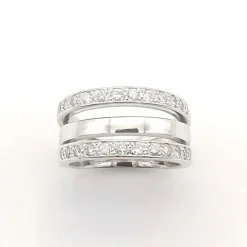 Bague or & diamants