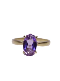 Bague Or Améthyste
