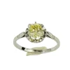 Bague Or avec Diamant Solitaire