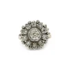 Bague or bicolore et diamants