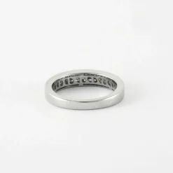 Bague Or blanc 18 Diamants