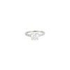 Bague or blanc diamants 1.23ct