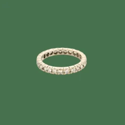 BAGUE OR BLANC ALLIANCE AMERICAINE.