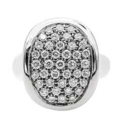 Bague Or blanc Diamant