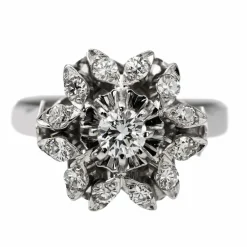 Bague Or blanc Diamant