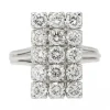 Bague Or blanc Diamant
